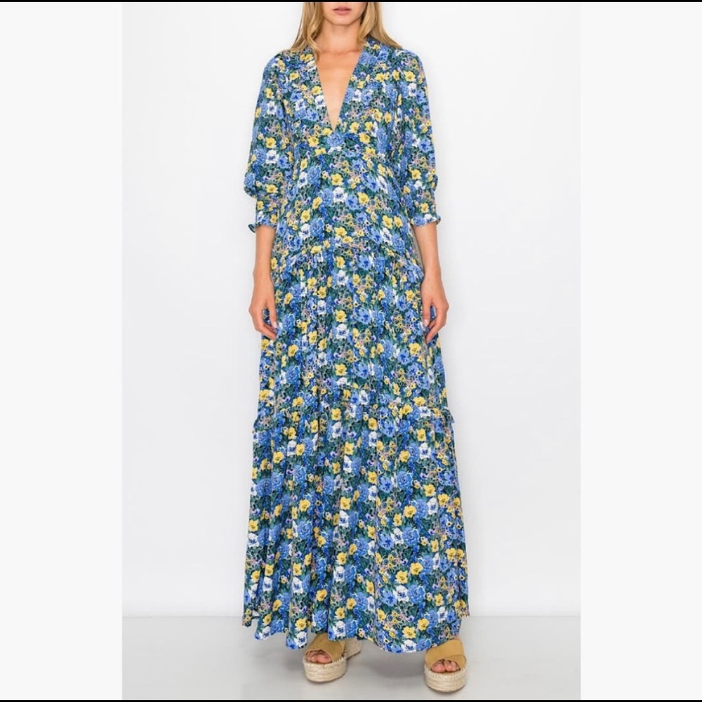 Code x Mode Floral Dress (NWOT)